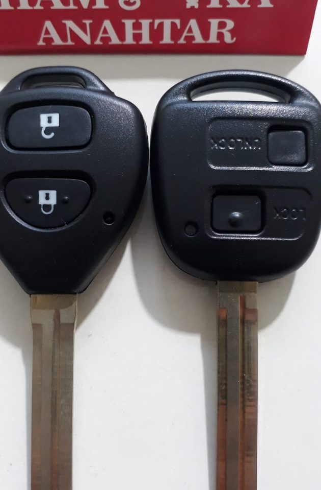 TOYOTA KUMANDA ANAHTARLARI