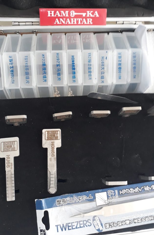 KAYIP ANAHTAR OLUŞTURMA SETİ